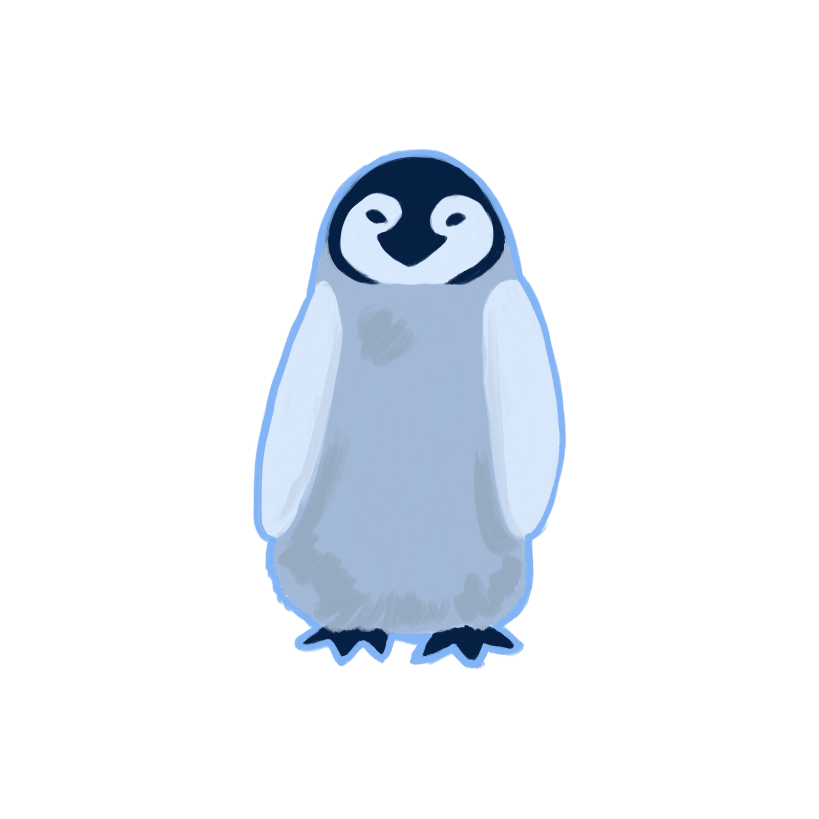 Penguin suit icon