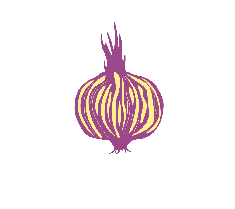 A purple onion