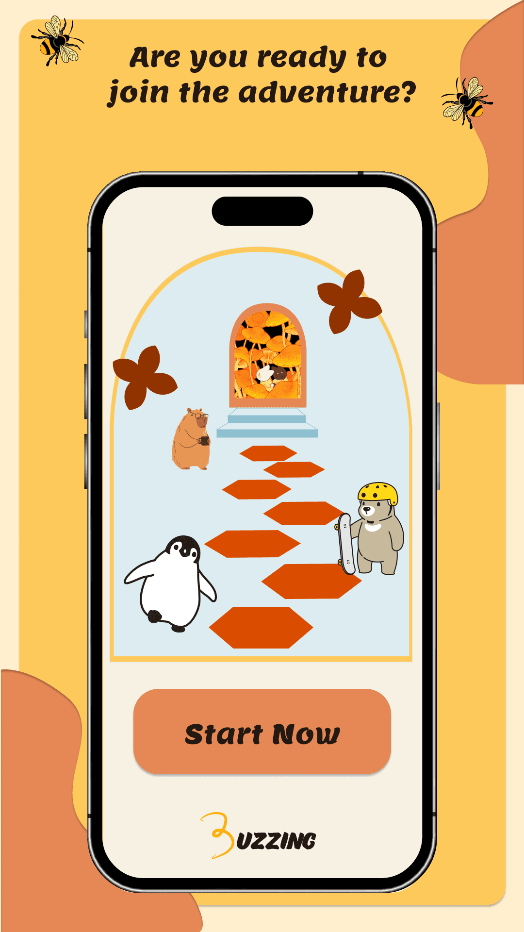 Instagram story: Are you ready to join the adventure?