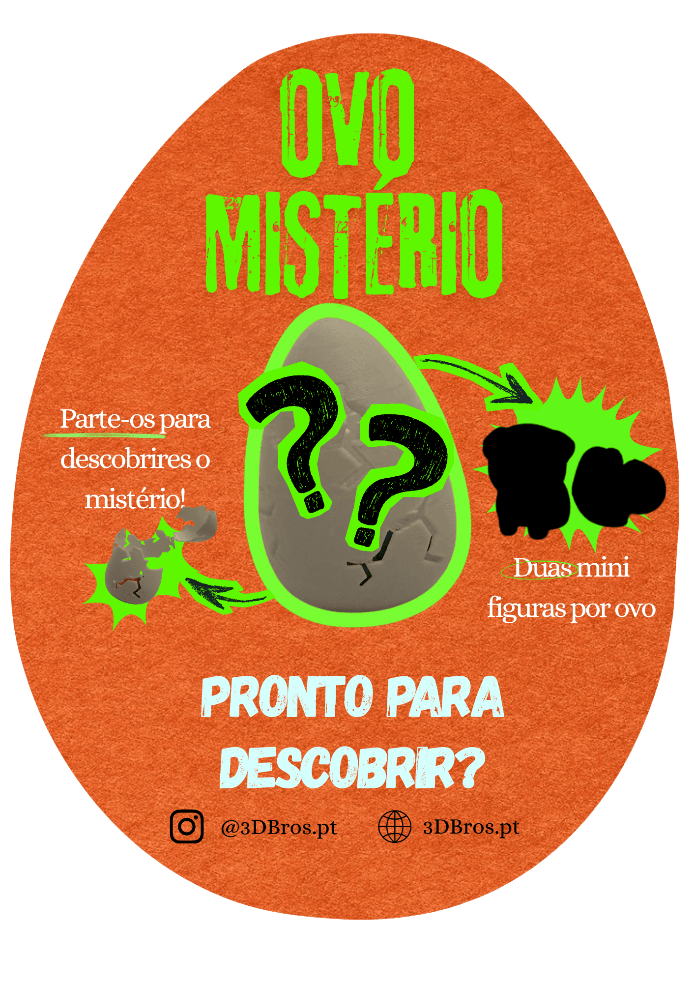 Ovo Mistério poster for 3D Bros