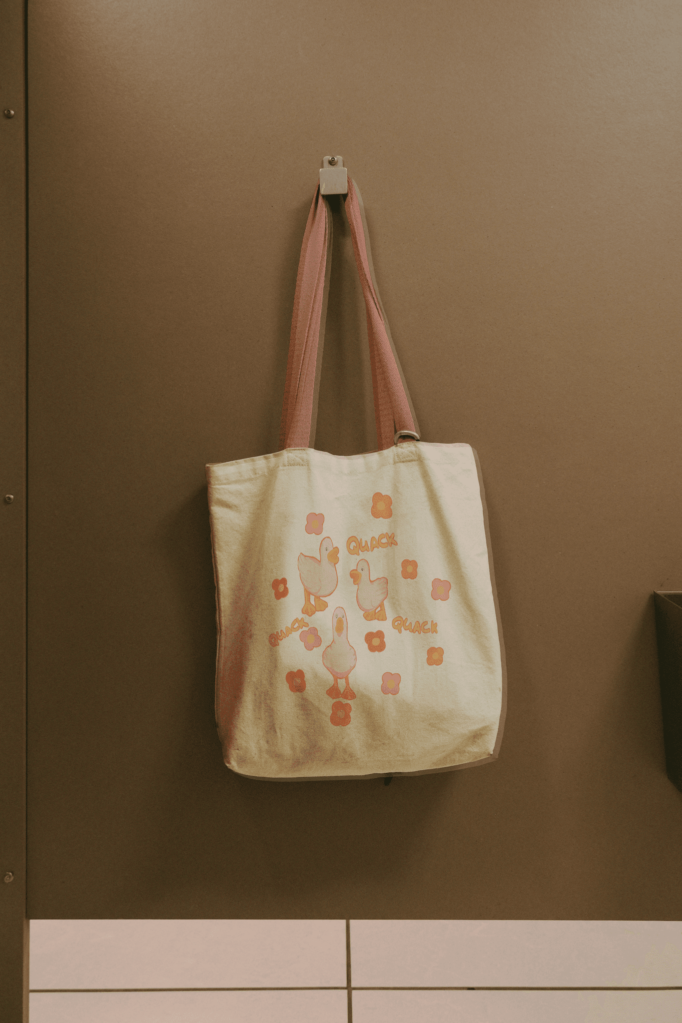 Tote bag with duck stamp